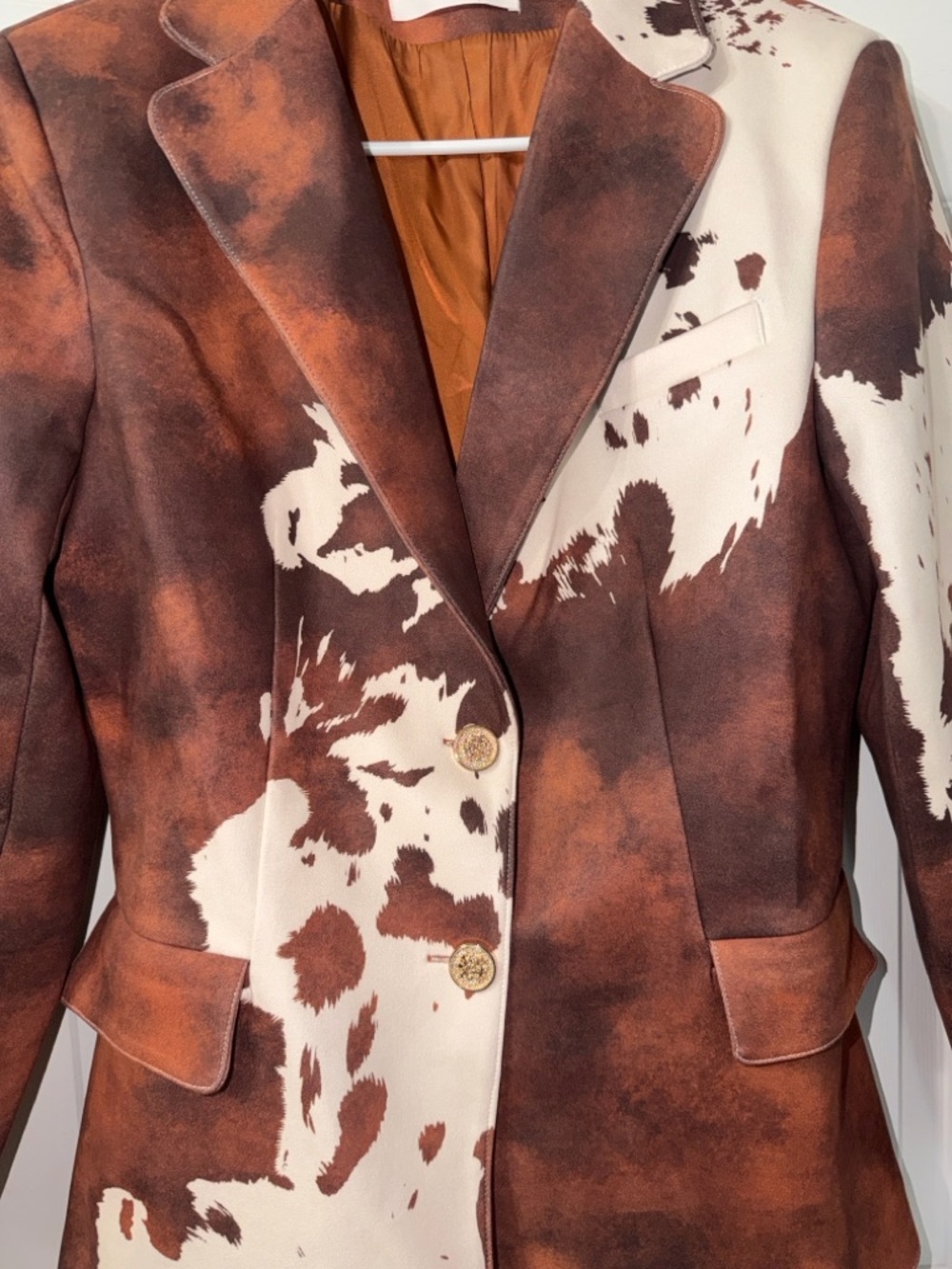 Futario Vintage Animal Print Blazer(Size Large) - Picture 9 of 9